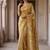 Mustard Color Dori With Printed Work Virana Silk Saree