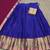 Royalblue Kanchi Cotton Zari Weaving Work Semi-stitched Lehenga Choli with Dupatta