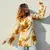 Women's Rayob Fabric Floral Handprinted designer tops & tunics