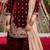 Maroon art silk embroidered sharara set