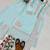 Sky blue art silk embroidered readymade suits