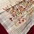 Cream loom tussar saree with all over designer embroidery