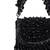 Josy black suede embellished mini bag