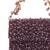 Kiyara mauve suede crystal embellished mini bag