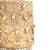 Rania gold & pink georgette embellished cylinder mini bag