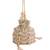 Gulzar gold & silver georgette embellished bucket bag