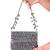 Kiyara grey suede crystal embellished mini bag