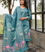 Rama cotton printed kurta pant set