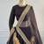 Black Dori & Zari Embroidered Silk Lehenga Choli with Dupatta