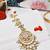 Gold geet kundan maangtikka