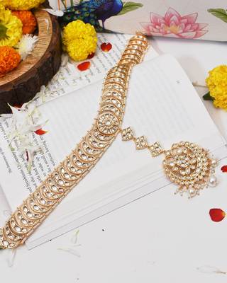 Gold bhuvana polki sheespatti 1