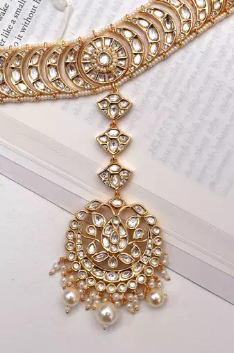 Gold bhuvana polki sheespatti