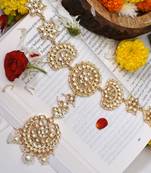 Gold bharati polki sheespatti