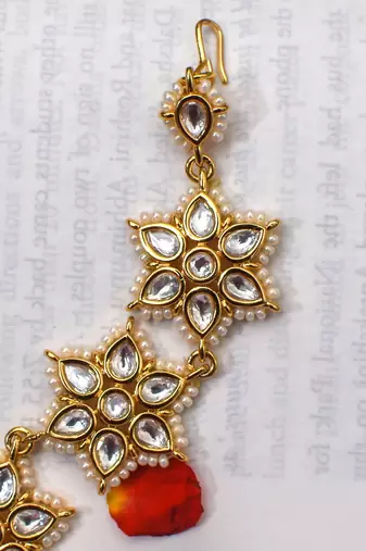 Gold bharati polki sheespatti