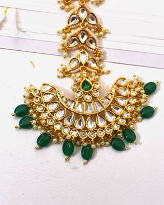 Gold ashwini polki sheespatti 3