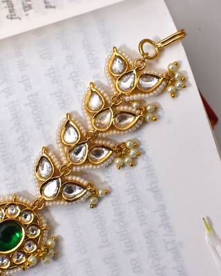Gold ashwini polki sheespatti 4