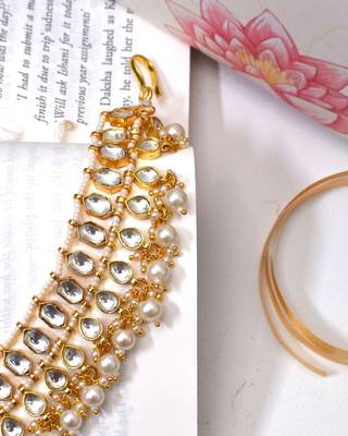 Gold jivika  kundan mathapatti 4