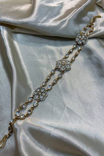 Gold bhavna kundan mathapatti