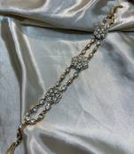 Gold bhavna kundan mathapatti