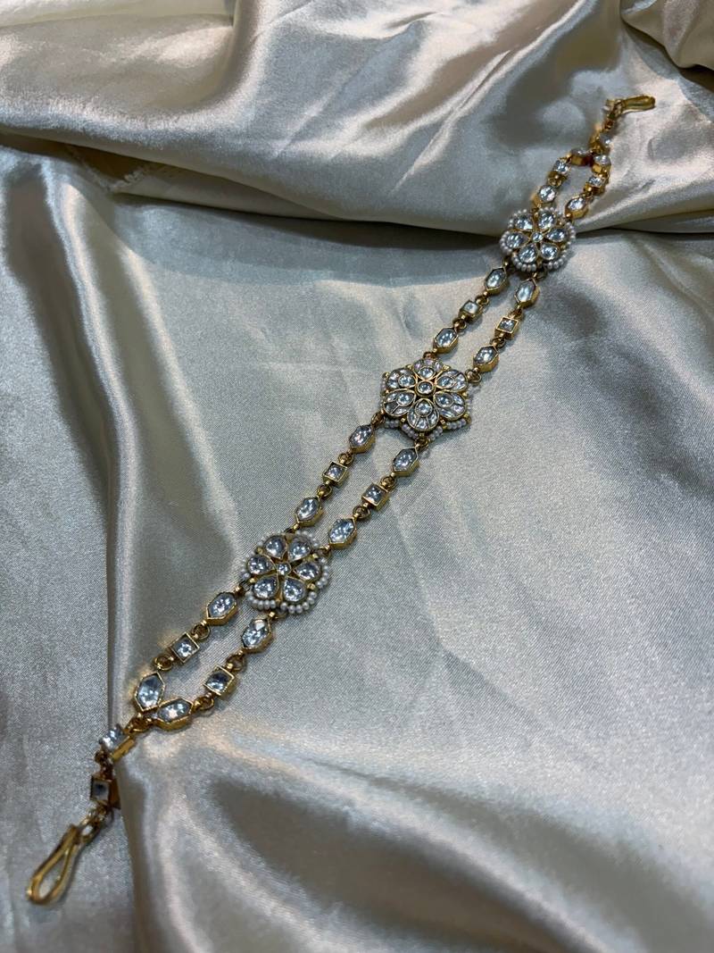 Gold bhavna kundan mathapatti