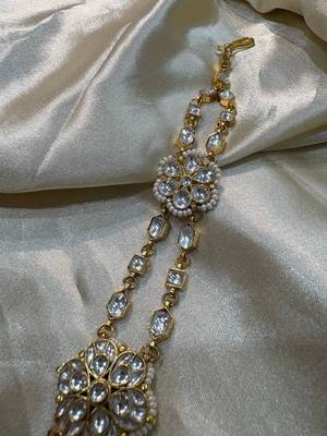 Gold bhavna kundan mathapatti 4