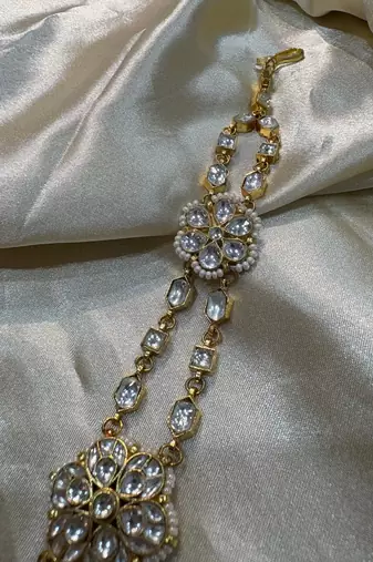 Gold bhavna kundan mathapatti