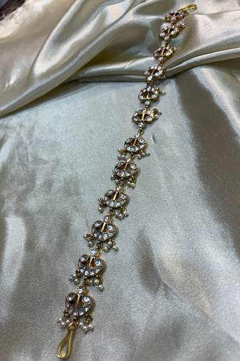 Gold brinda kundan mathapatti