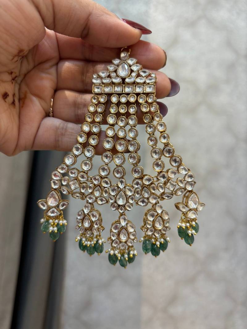 Gold farida polki passa