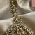 Gold tanushri oversized kundan maangtikka