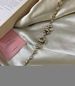 Gold jamilla kundan mathapatti