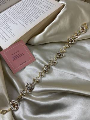 Gold zeenat kundan mathapatti 1