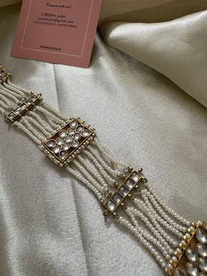 Gold adara kundan mathapatti 2