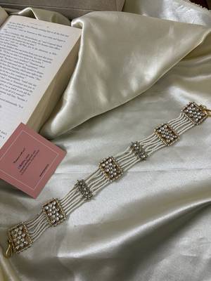 Gold adara kundan mathapatti 3