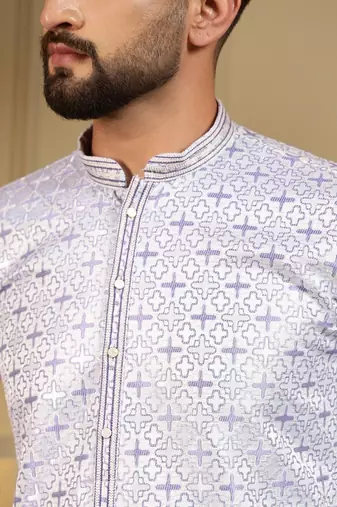 Designer heavy jecquard kurta payjama wedding & festive wear