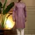 Designer khadi cotton embroidered mirror work wedding kurta payjama