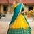  girls art silk embroidery traditional lehenga choli with chinnon dupatta