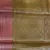 Banarasi semi silk saree in mustard colour with zig-zag  work