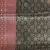 Banarasi semi silk saree in black colour with zig-zag  work
