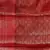 Banarasi semi silk saree in red colour with zig-zag  work