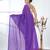 Elegant purple cotton handspun saree with sequin embellishments and pom pom