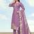 Lavender simar dyble print sttiched kurta set