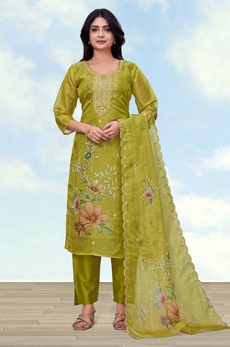 Pear simar kurta set with floral print