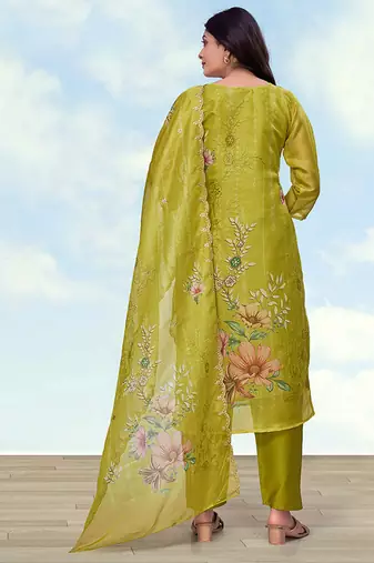 Pear simar kurta set with floral print