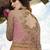 Soft premium net wedding wear gown in pink with embroidery & stone work