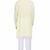 Lemon yellow rayon long kurta with white pants