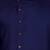 Designer navy blue rayon kurta set with white pants
