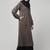  Womens abaya Dress with Elasticated Sleeves    Side pocket