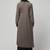  Womens abaya Dress with Elasticated Sleeves    Side pocket