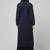 Women abaya Dress Double color Sided pocket