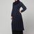Women abaya Dress Double color Sided pocket